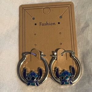 Stitch Hoop Earrings